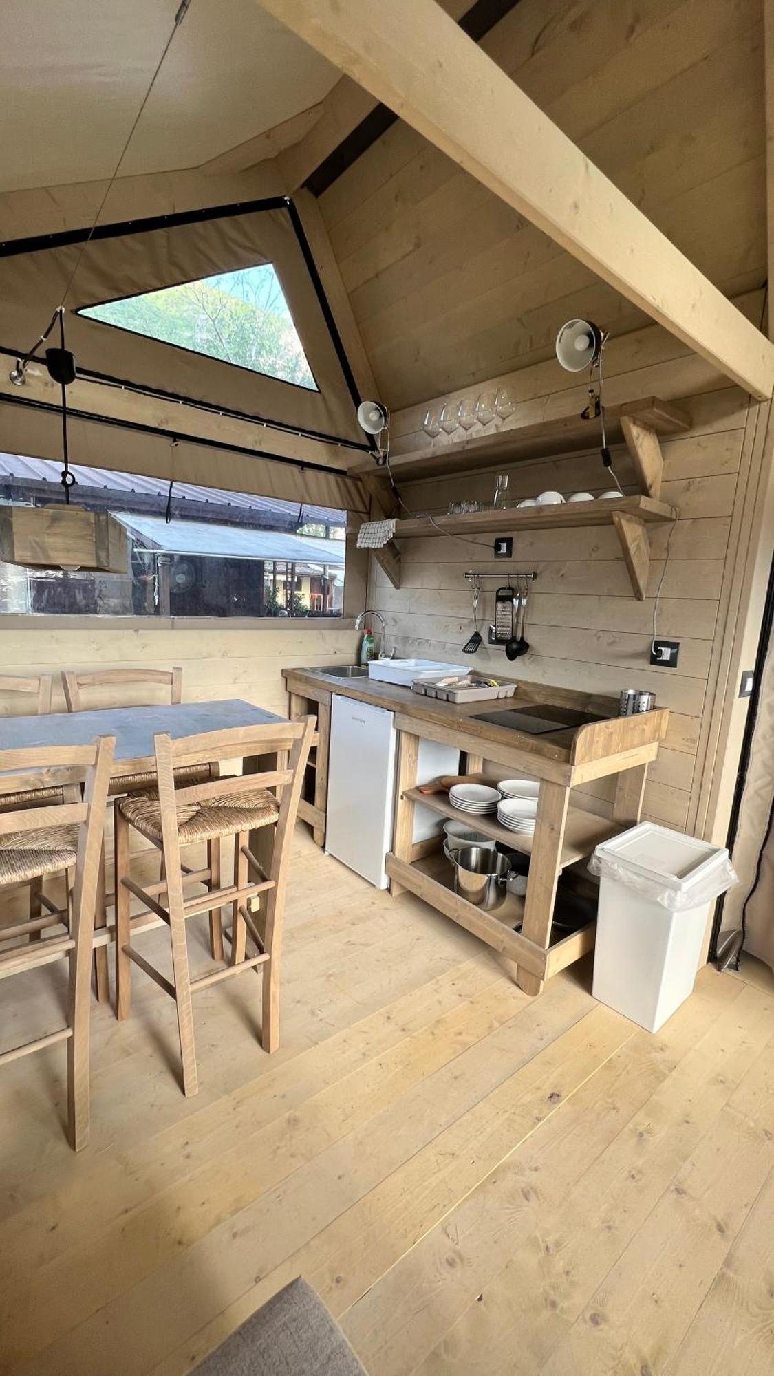Glamping Camping Rivabella 莱科 外观 照片